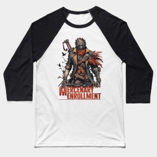 Mercenary Enrollment Baseball T-Shirt